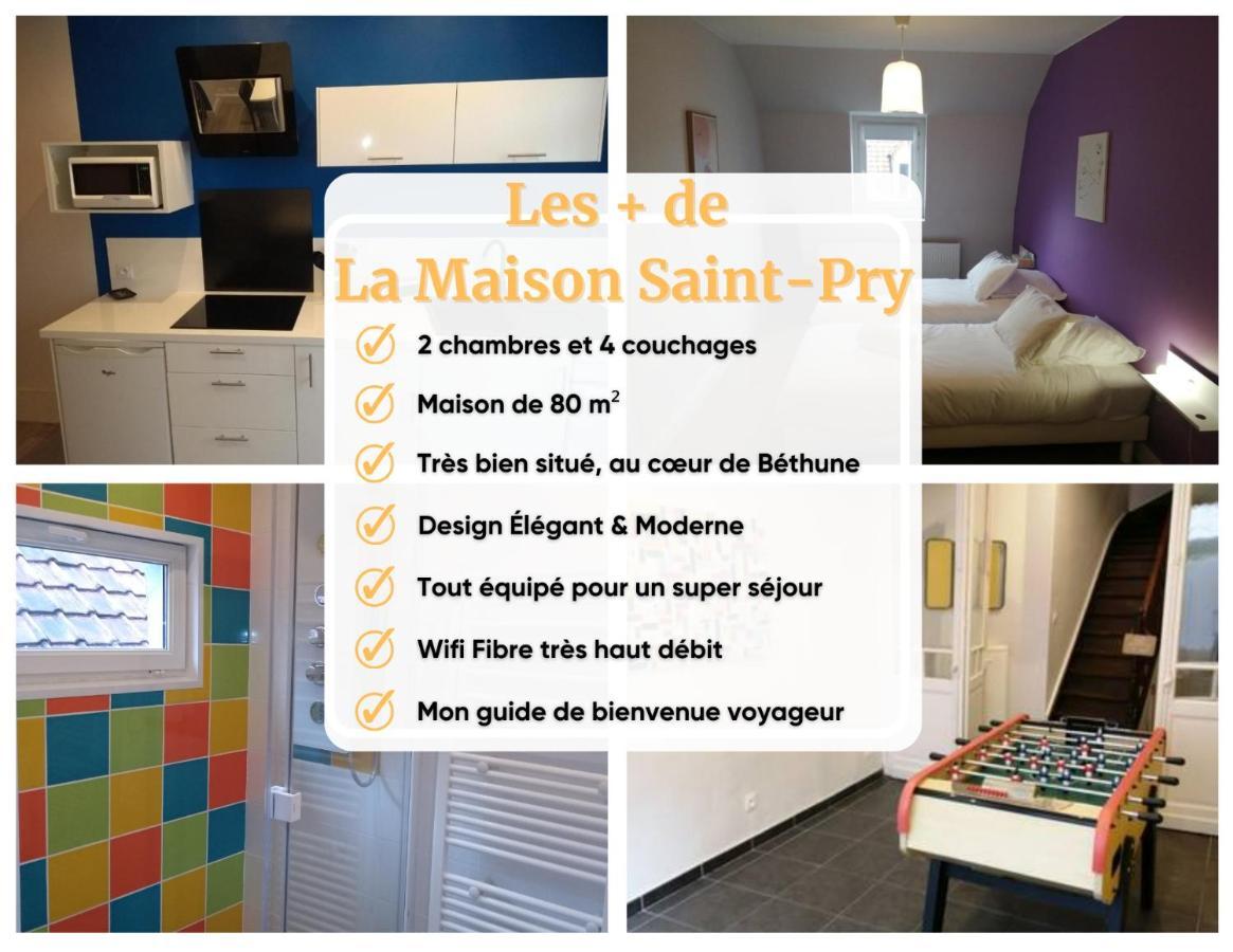Appartement courte durée à Béthune Exterior foto